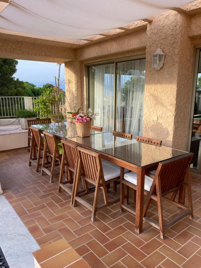 Panoramic Sea View Penthouse With Jacuzzi And 450 Sqm Terrace Daire Antibes Dış mekan fotoğraf